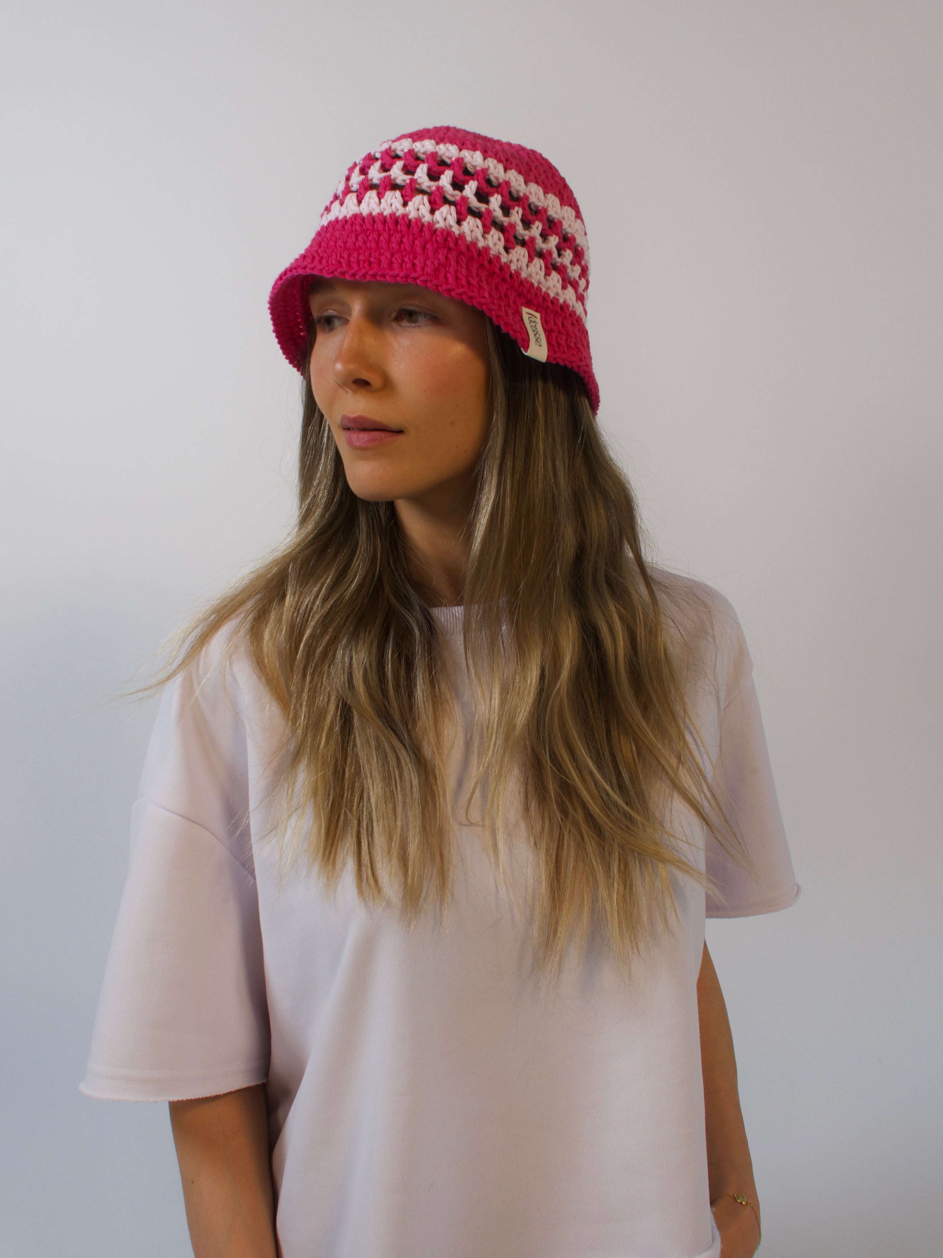 Bucket Hat – Strawberry Milk