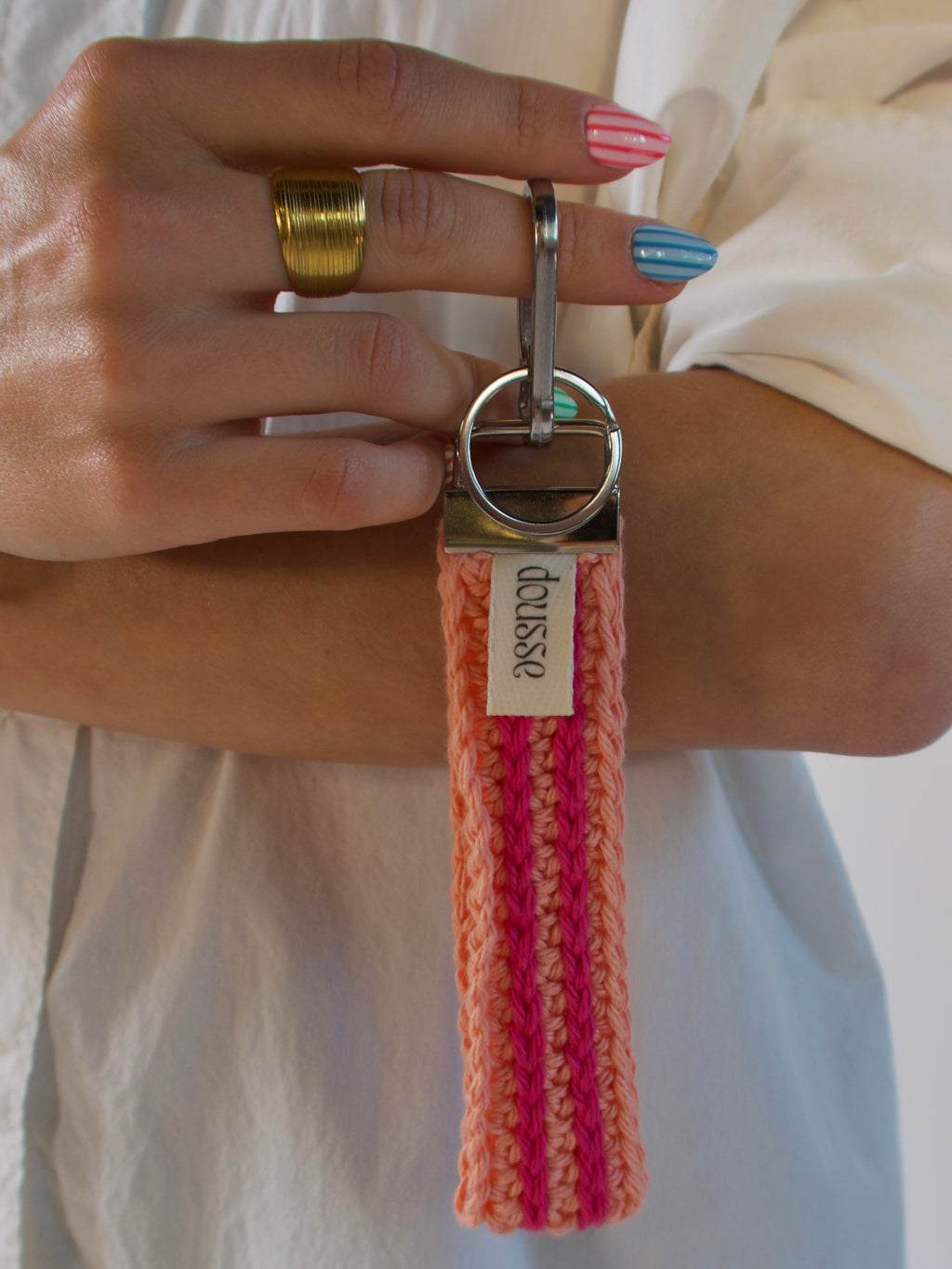 Porte-clé - Peach Sorbet