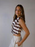 Foulard en satin - Iced Latte