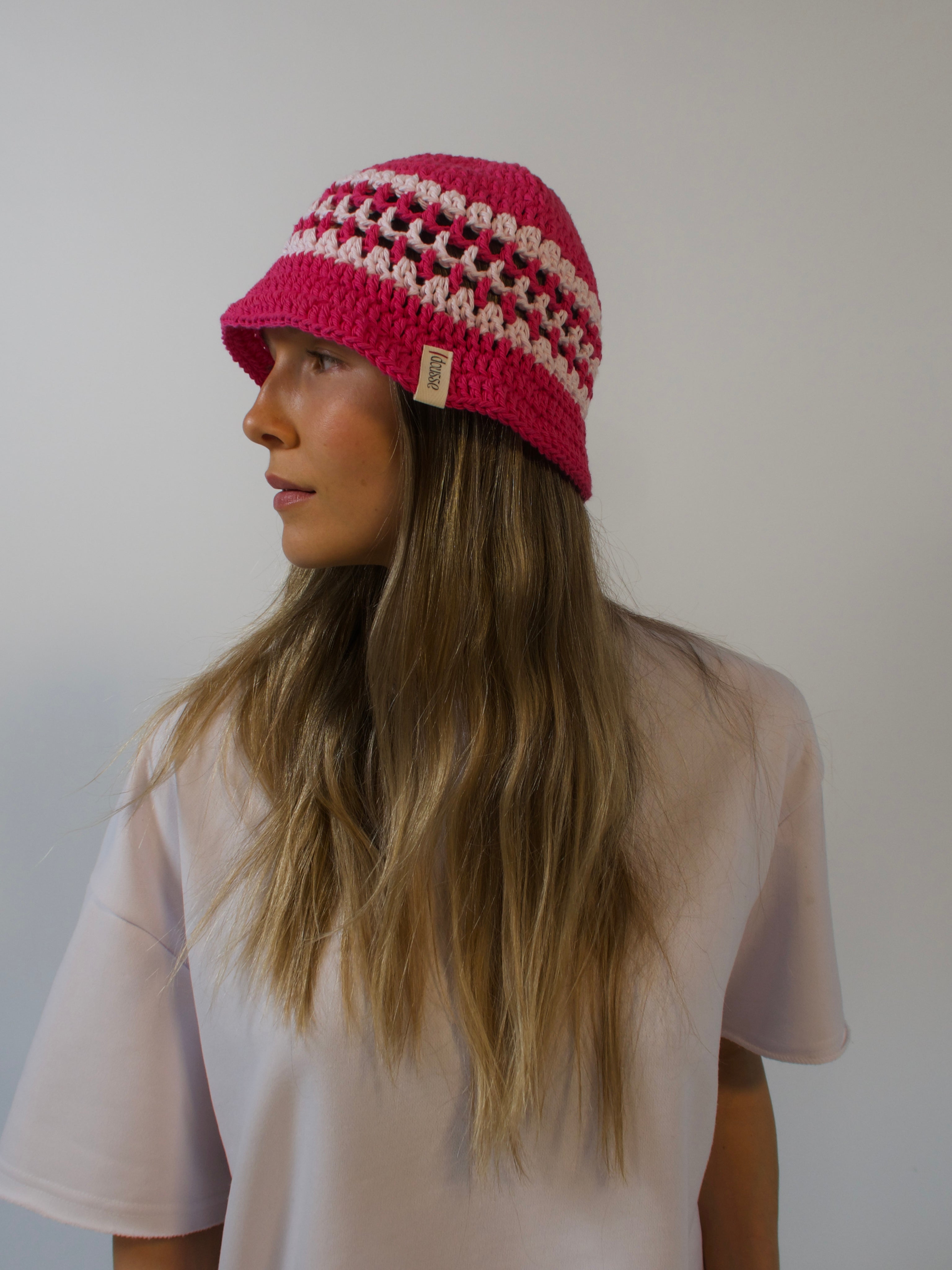 Bucket Hat – Strawberry Milk